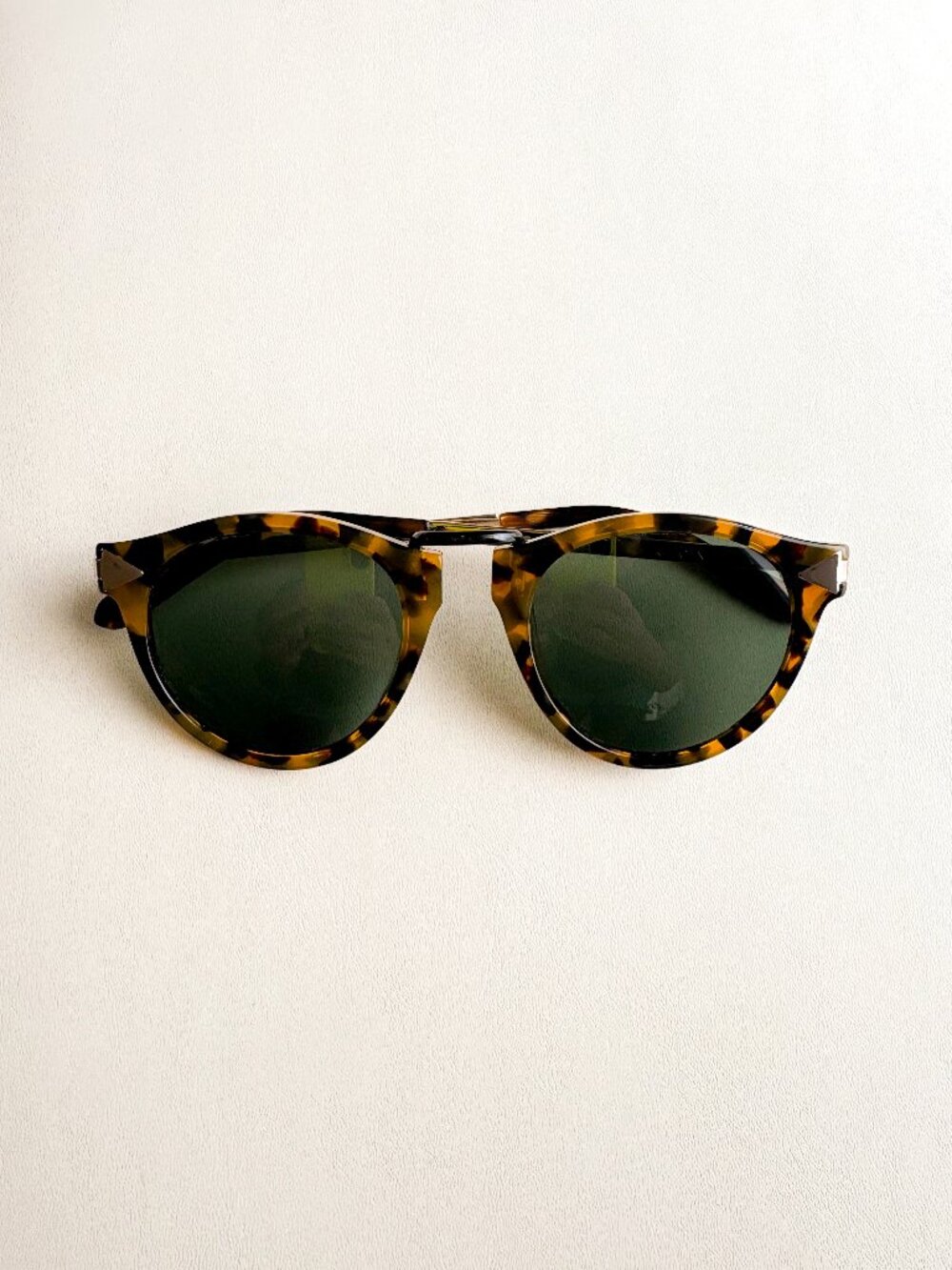 Karen Walker Helter Skelter Sunglasses (Tortoise Shell)